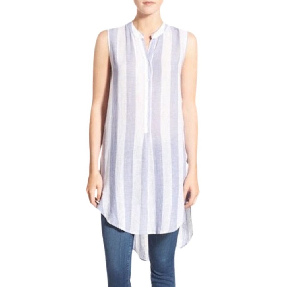 Rails | Jules Tunic In Ocean Stripe | Size Small - image 2